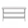 Stół roboczy- 3 poziomy - 150 x 60 cm ROYAL CATERING 10011653 RCWT-150X60-3L-E
